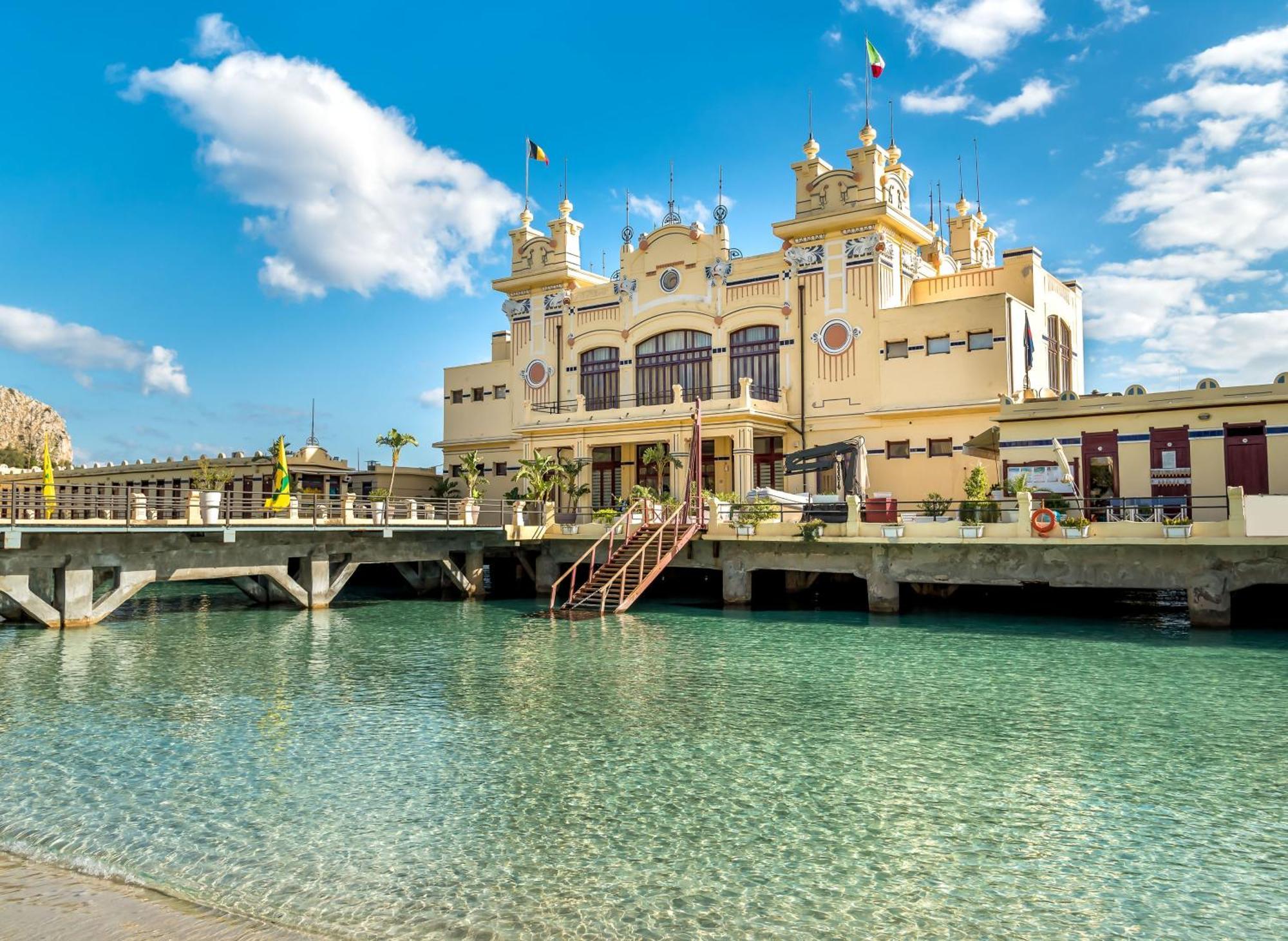 Green House Beach Hotell Mondello Exteriör bild